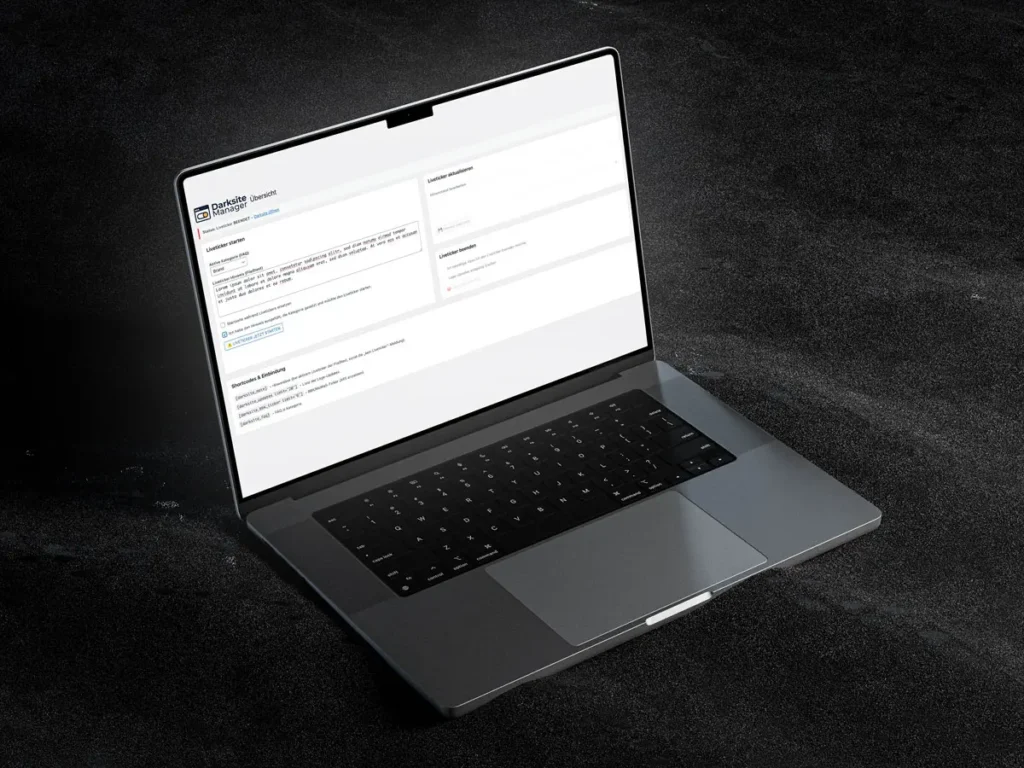 Backend Darksite Manager